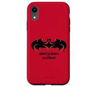 Custodia per iPhone XR Batman and Robin (1997) Logo and Symbol