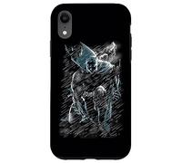 Custodia per iPhone XR Batman In the Rain