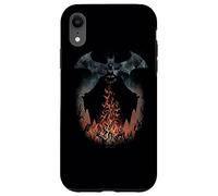 Custodia per iPhone XR Batman Smoke & Fire