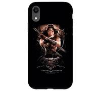 Custodia per iPhone XR Batman v Superman Wonder Woman Ground Zero