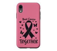 Custodia per iPhone XR Battere il cancro insieme Cancro Sostenere la consapevolezza