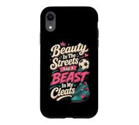 Custodia per iPhone XR Beauty In Streets Tacchetti Pallone Da Calcio