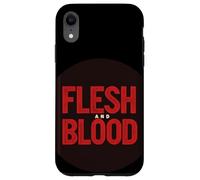 Custodia per iPhone XR Bella carne e sangue sguardo