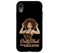 Custodia per iPhone XR Bella Nero Educato Afro Pin Up Ragazza Melanated