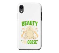 Custodia per iPhone XR Bellezza E Obeso Chonky Cat Funny Meme
