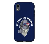 Custodia per iPhone XR Ben Franklin divertente Tutto sui Benjamins