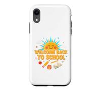 Custodia per iPhone XR BENVENUTO A SCUOLA SUNNY