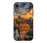 Custodia per iPhone XR BERLIN, artistically reimagined by #LeoPepeDesign,