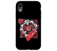 Custodia per iPhone XR Beyblade X Robin Kazami Scythe Incendio