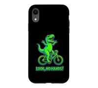 Custodia per iPhone XR Bicicletta Trex Look No Hands Funny