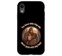 Custodia per iPhone XR Bigfoot - Sai cosa dicono dei ragazzi con i piedi grandi!