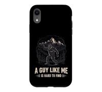 Custodia per iPhone XR Bigfoot Sasquatch Unico Foresta Mountain Guy
