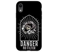 Custodia per iPhone XR Biker Mamma Pericolo Nessun Filtro