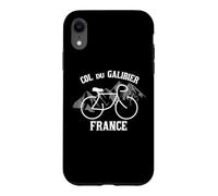 Custodia per iPhone XR Biking Col du Galibier Francia grafica
