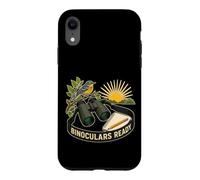 Custodia per iPhone XR BINOCULARS READY Birdwatching e appunti sul campo