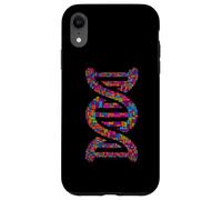 Custodia per iPhone XR Biologia DNA Molecola Parola Nuvola Scienza Insegnante Presente
