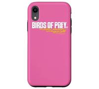 Custodia per iPhone XR Birds of Prey White and Yellow Horizontal Logo