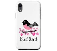 Custodia per iPhone XR Birdwatcher Bird Nerd Birdwatching da cortile