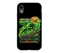 Custodia per iPhone XR Bitcoin Bull Market Trading Chart Finanza Arte