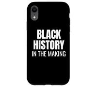 Custodia per iPhone XR Black History in the making Bold Statement Tee