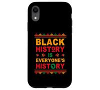 Custodia per iPhone XR Black History is Everyone's History Black African American