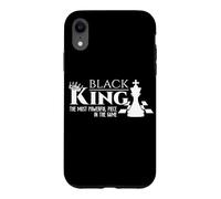 Custodia per iPhone XR Black King - The Most Powerful Piece In The Game - History