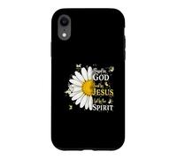 Custodia per iPhone XR Blessed By God Loved By Jesus Led By Spirit Faith