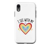 Custodia per iPhone XR Blind Inspirational quote Kindness I See With My Heart