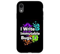 Custodia per iPhone XR Blockchain Developer Funny I Write Immutable Bugs