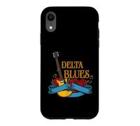 Custodia per iPhone XR Blues chitarrista e fan della musica rock o Delta Blues