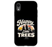 Custodia per iPhone XR Bob Ross Happy Little Trees