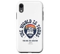 Custodia per iPhone XR Bob Ross The World Is Yours
