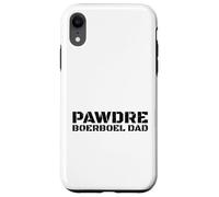 Custodia per iPhone XR Boerboel Dad Dog Lover Father Pet Owner