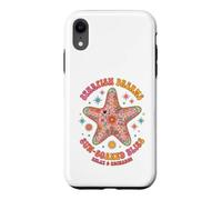 Custodia per iPhone XR Boho Starfish Dreams Hippie Sun Bliss Retro Groovy Beach