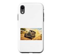 Custodia per iPhone XR Bonnie & Clyde storia d'amore romantico vintage Prima fuga