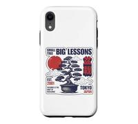 Custodia per iPhone XR Bonsai Albero Piccolo Albero Grandi Lezioni Grafica Giapponese
