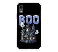 Custodia per iPhone XR Boo Brick Builder Fantasma Halloween Mattone O scherzetto Spooky