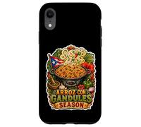 Custodia per iPhone XR Boricua Arroz con Gandules Stagione