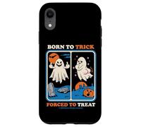 Custodia per iPhone XR Born To Trick Sarcastic Retro Funny Adult Humor