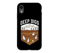 Custodia per iPhone XR Bottle Digging Deep Digs Mudlarking Glass Hunter