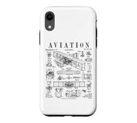 Custodia per iPhone XR Brevetto aereo pilota aeroplano Wright Brothers