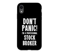 Custodia per iPhone XR Broker azionario