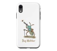 Custodia per iPhone XR Bug Watcher Carino Bug con telescopio
