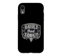 Custodia per iPhone XR Built Dad Tough American Funny 4th Of July