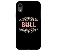 Custodia per iPhone XR Bullshit Funny Floral Sarcastic Meme Mom & Grandma Bullshit