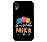 Custodia per iPhone XR Buon compleanno Mika