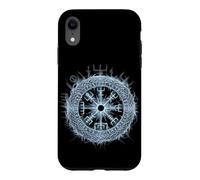 Custodia per iPhone XR Bussola vichinga Vegvisir Walhalla rune nordica
