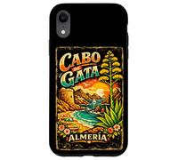 Custodia per iPhone XR Cabo de Gata Spagna, Design Vintage Costa Mediterranea