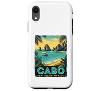 Custodia per iPhone XR Cabo San Lucas Messico - Vacanza al mare retrò vacanze di primavera