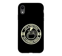 Custodia per iPhone XR Caffè Amante Simulazione Mattina Persona Energia
